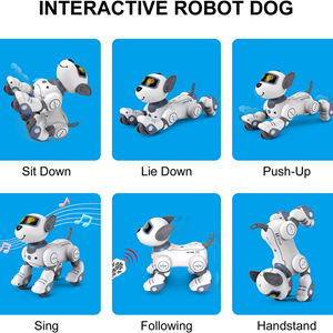ربات اسباب بازی سگ کنترلی مدل SMART STUNT DOG-اسباب بازی
